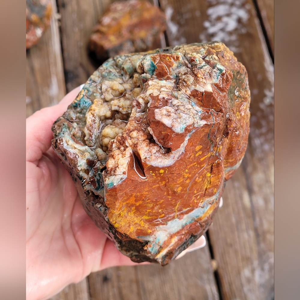 Colorful Rough Natural Jasper - Picture 2 of 16